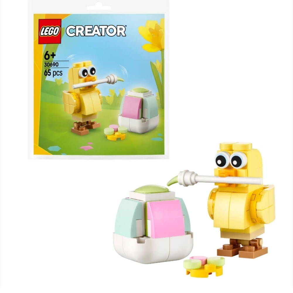 Lego Creator 30690 Easter Egg Chick Painting Fun Building Toy Set NWT